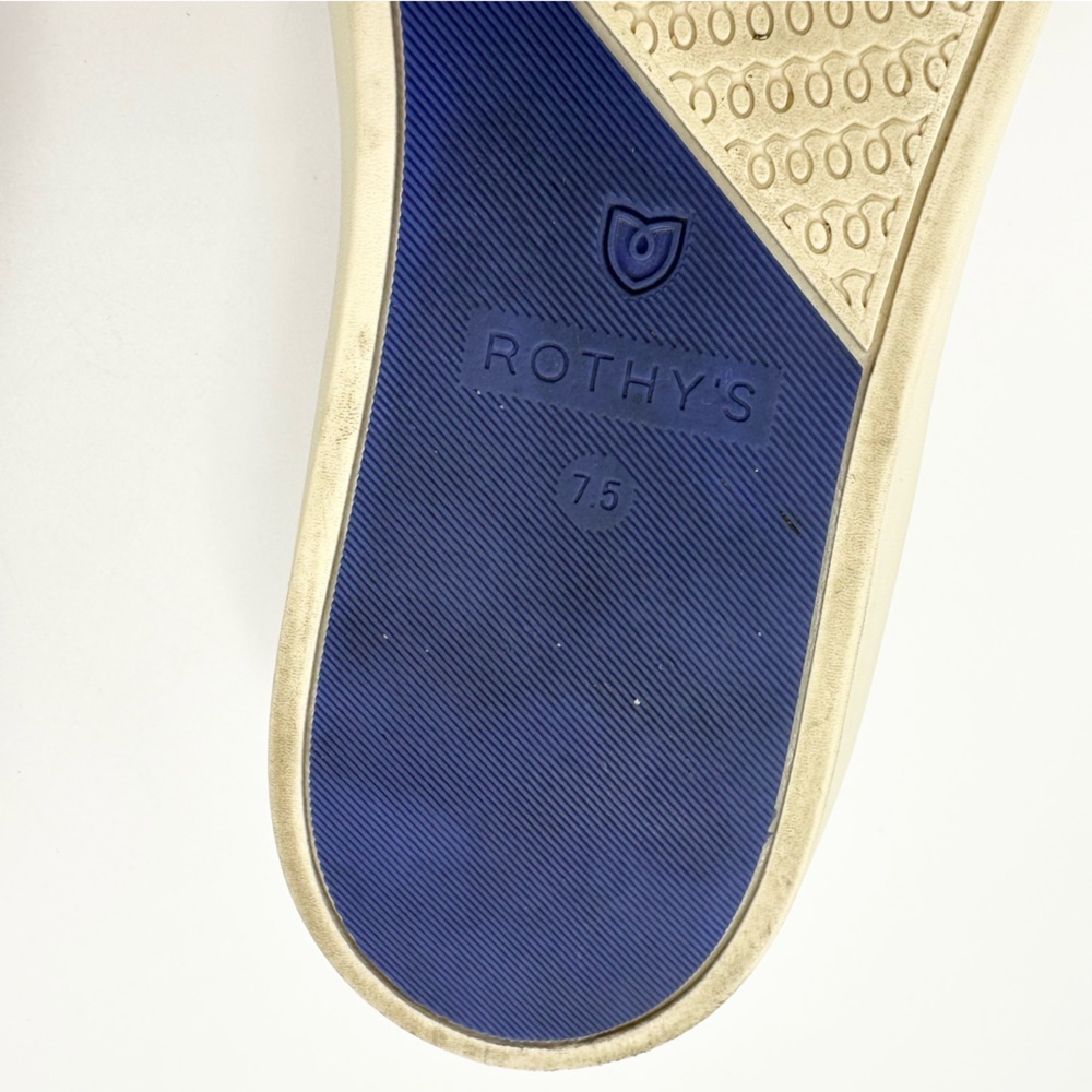 Rothy's The Original Slip On Sneaker Desert Cat Leopard Print Shoes - Picture 8 of 12